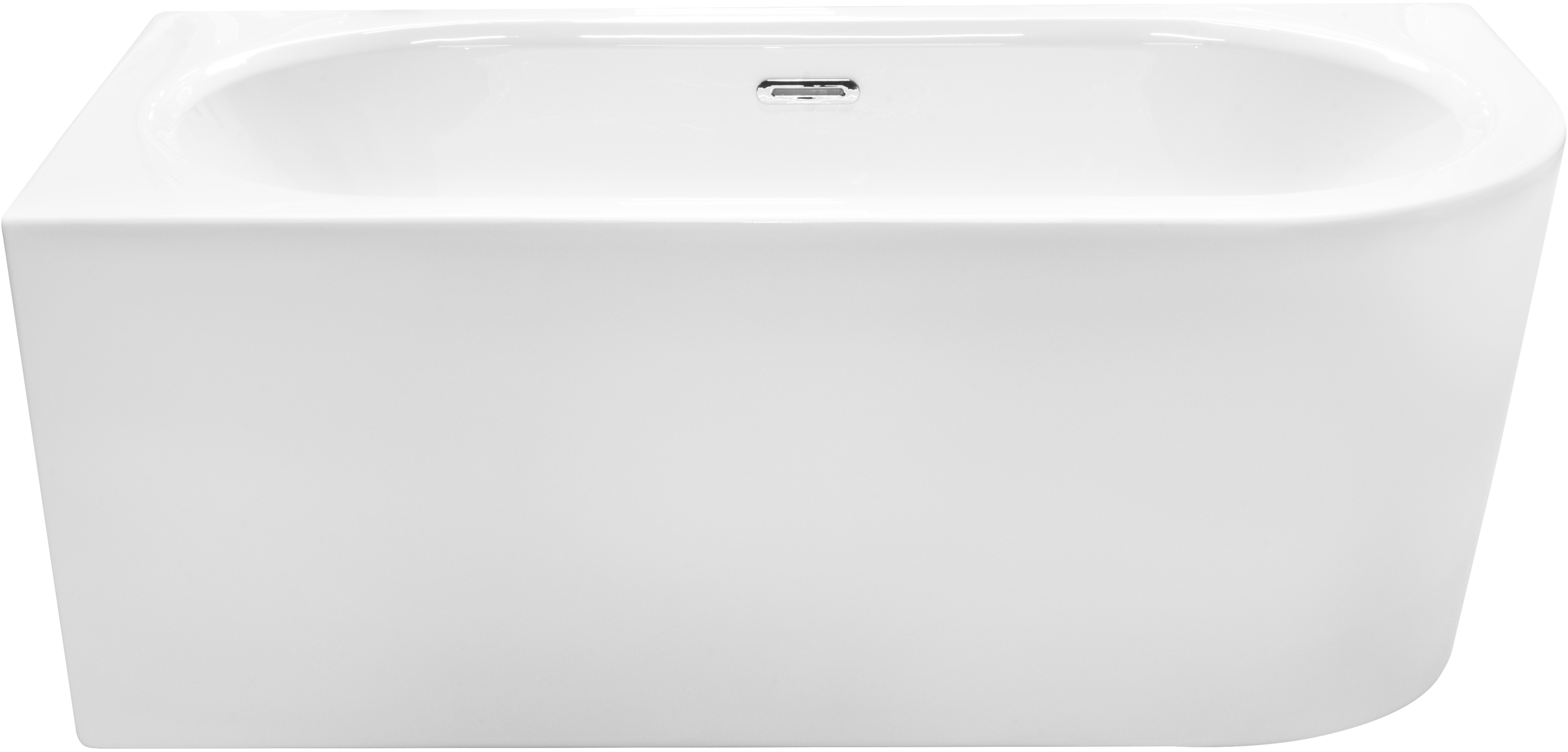 Besco Avita A-Line baignoire murale 170x75 cm rectangulaire blanc #WAA-170ALBS