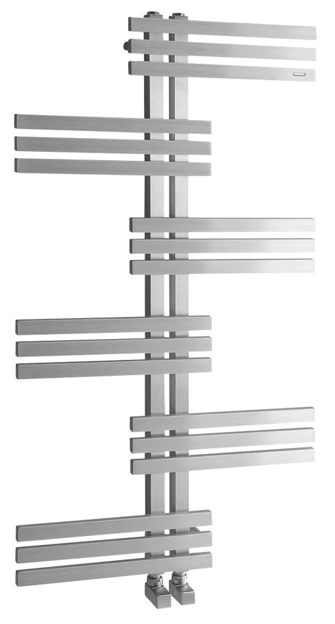 Sapho Rado radiateur de salle de bain décoratif 119x60 cm acier inoxydable NR650