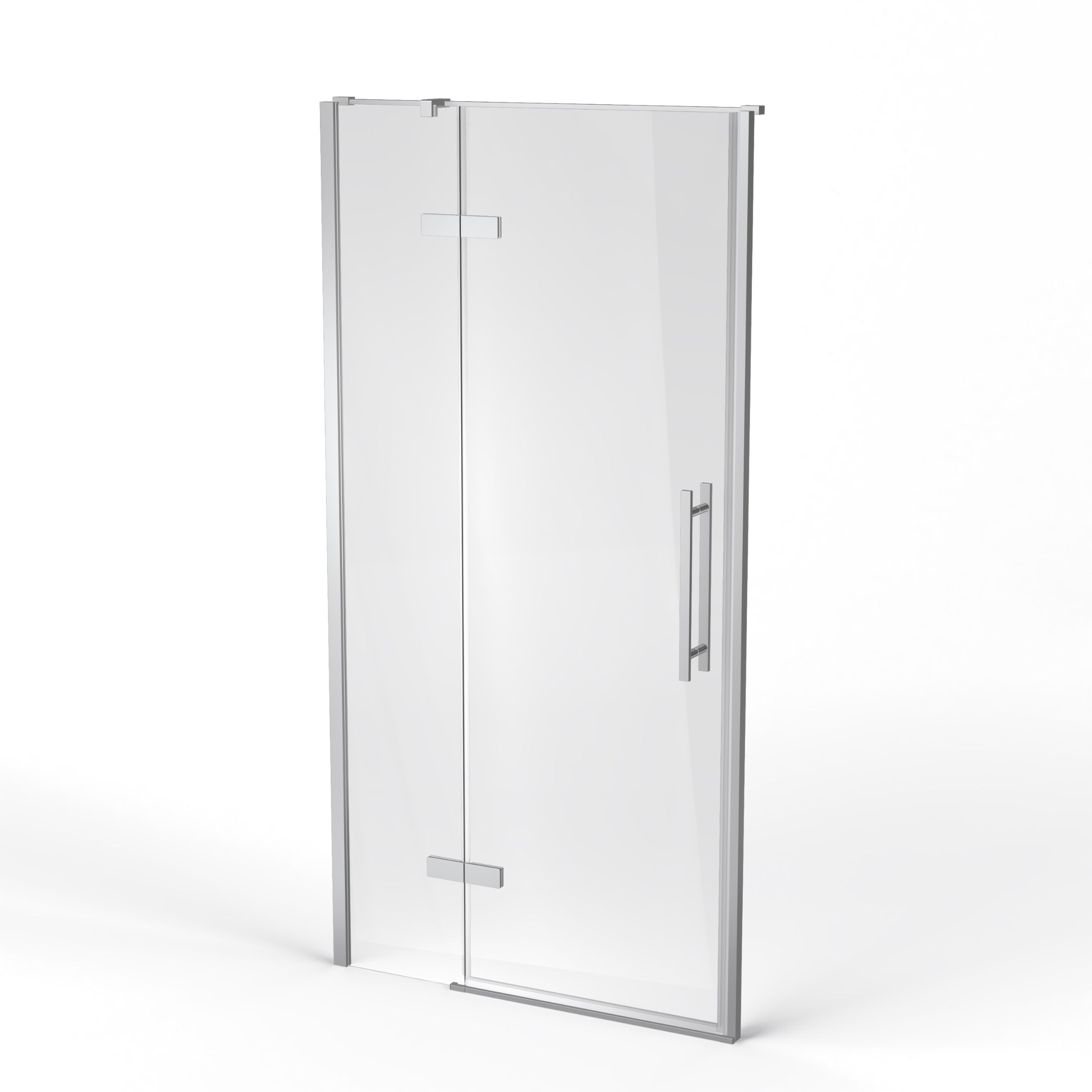 Ravak Cool! porte de douche 110 cm à ouverture basculante chrome brillant/verre transparent X0VVDCA00Z1