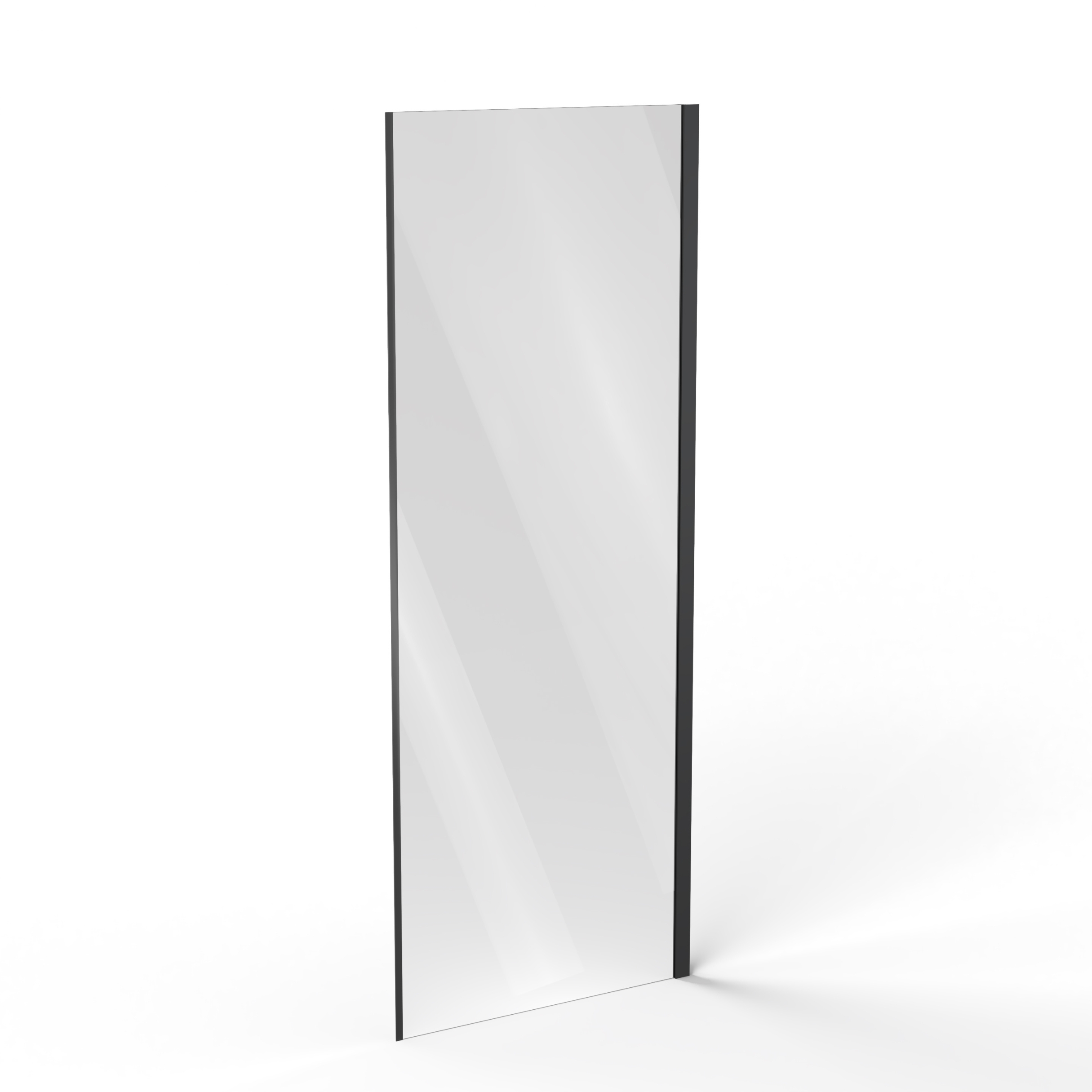 Ravak Cool! paroi de douche 80 cm noir mat/verre transparent X9VV40300Z1