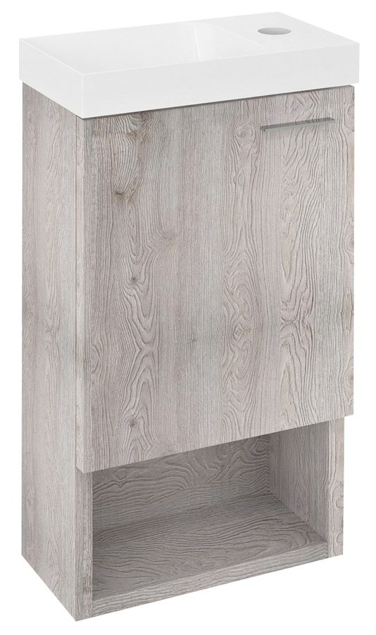 Sapho Latus armoire 30x16.5x53 cm sous-lavabo suspendu chêne LT711-1212