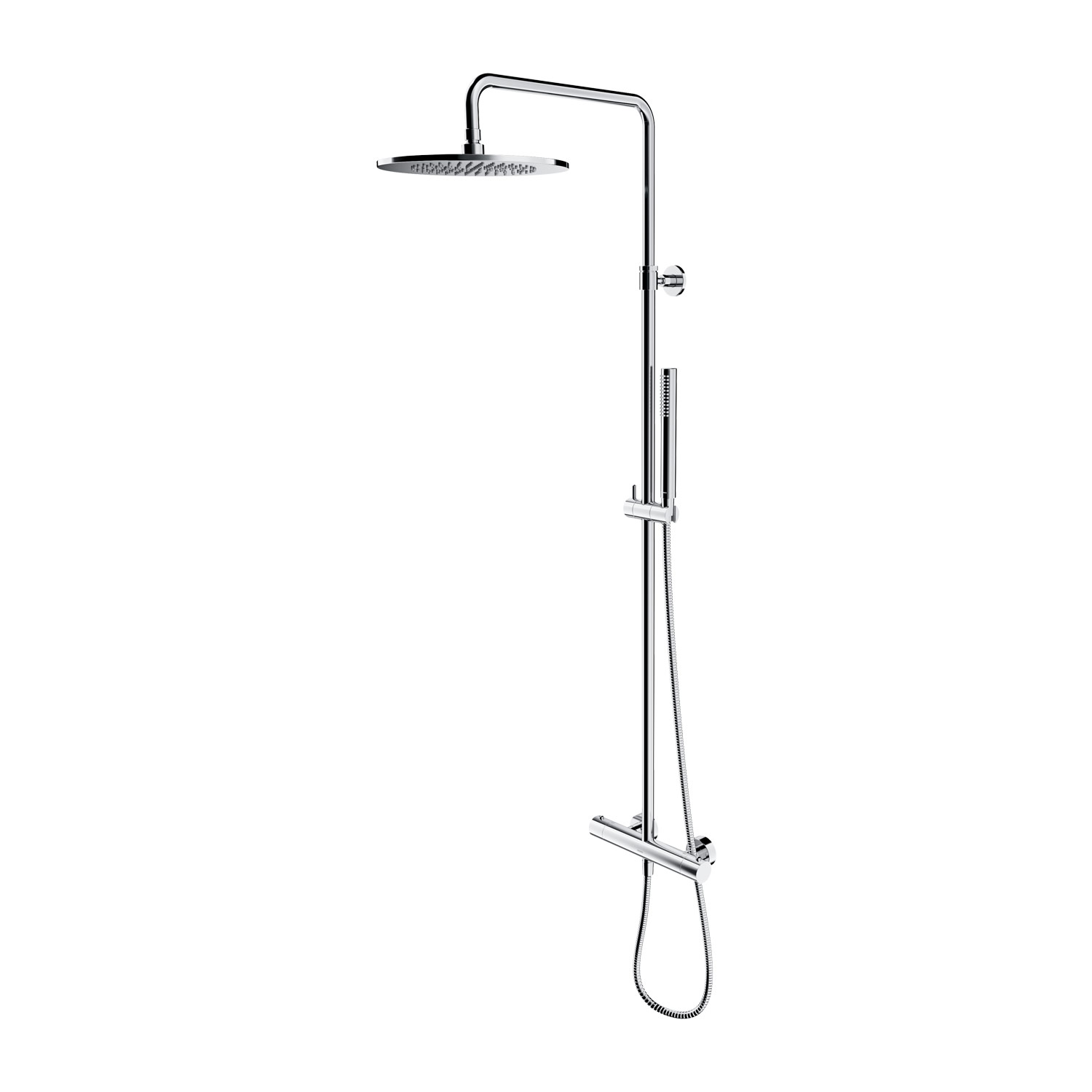 Omnires Y ensemble de douche mural avec thermostat oui chrome Y1244SUCR