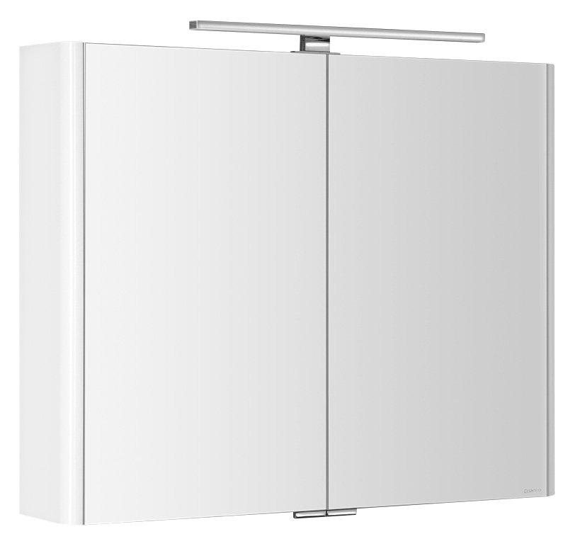 Sapho Lucie armoire 86x17x70 cm avec miroir blanc LU085-0030