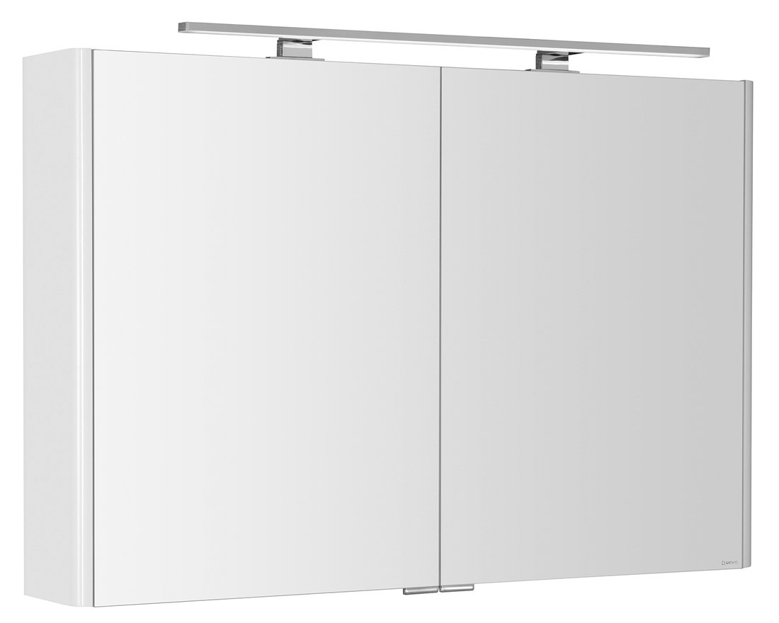 Sapho Lucie armoire 106x17x70 cm avec miroir blanc LU105-0030