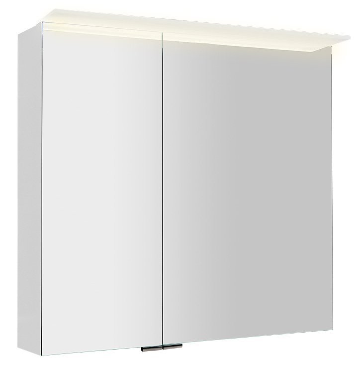 Sapho Linex armoire 80x15x70 cm avec miroir blanc LX080-0030