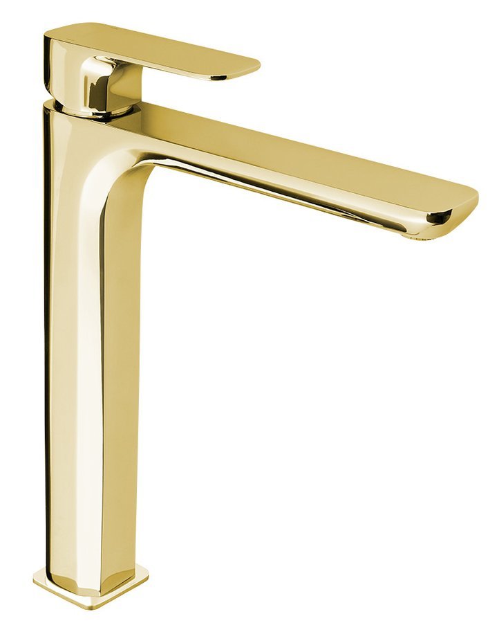 Sapho Spy mitigeur de lavabo sur pied doré PY07/17