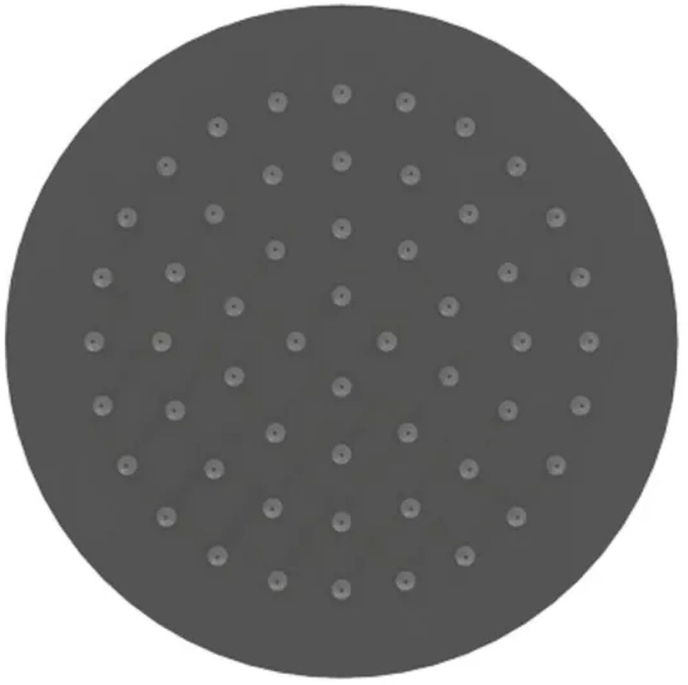 Excellent douche à effet de pluie 25x25 cm circulaitre noir AREX.3025BL