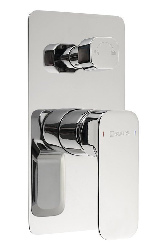 Sapho Spy mitigeur bain-douche encastrée chrome PY43