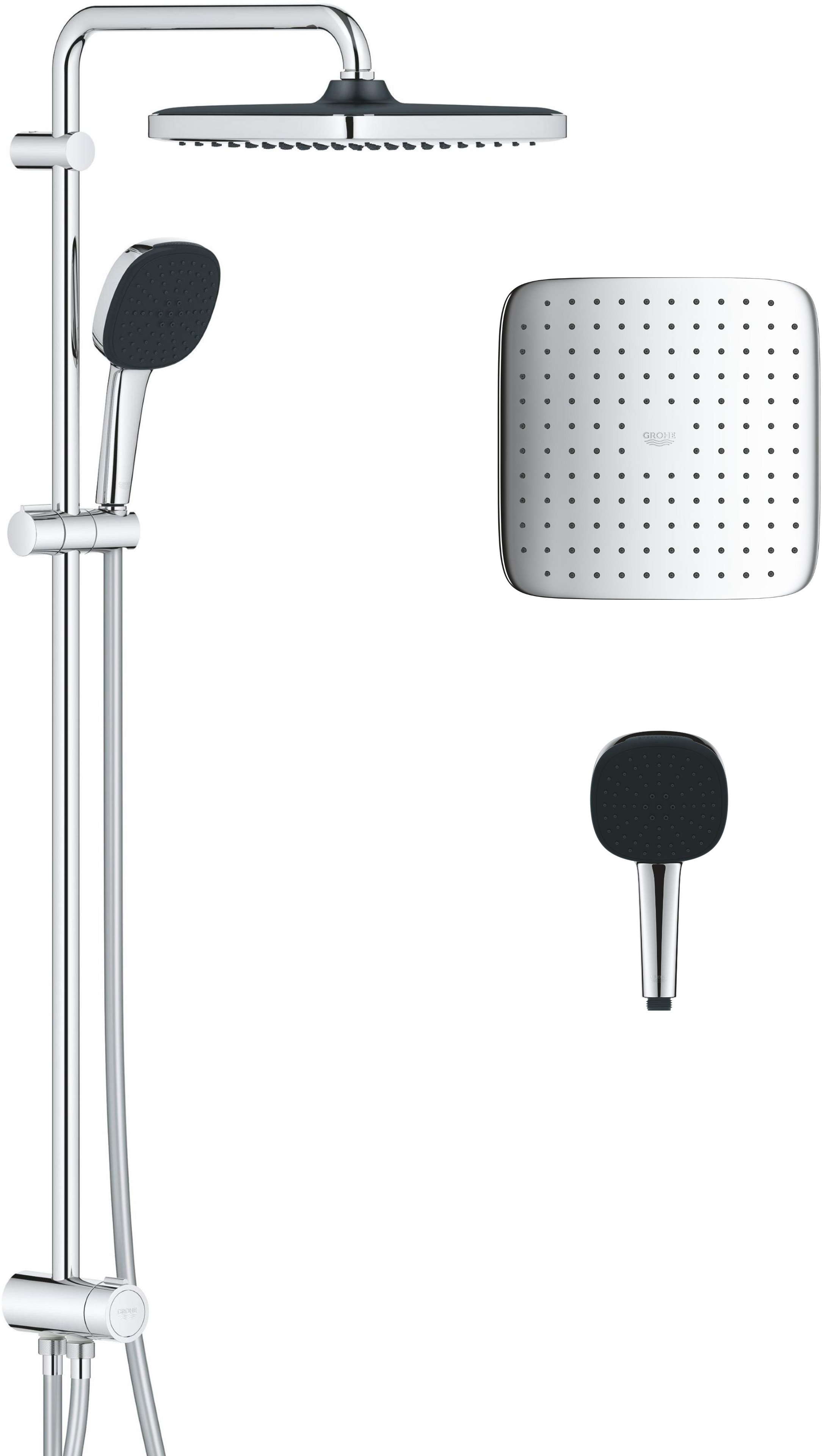 Grohe Vitalio Comfort ensemble de douche mural oui StarLight Chrome 26986001
