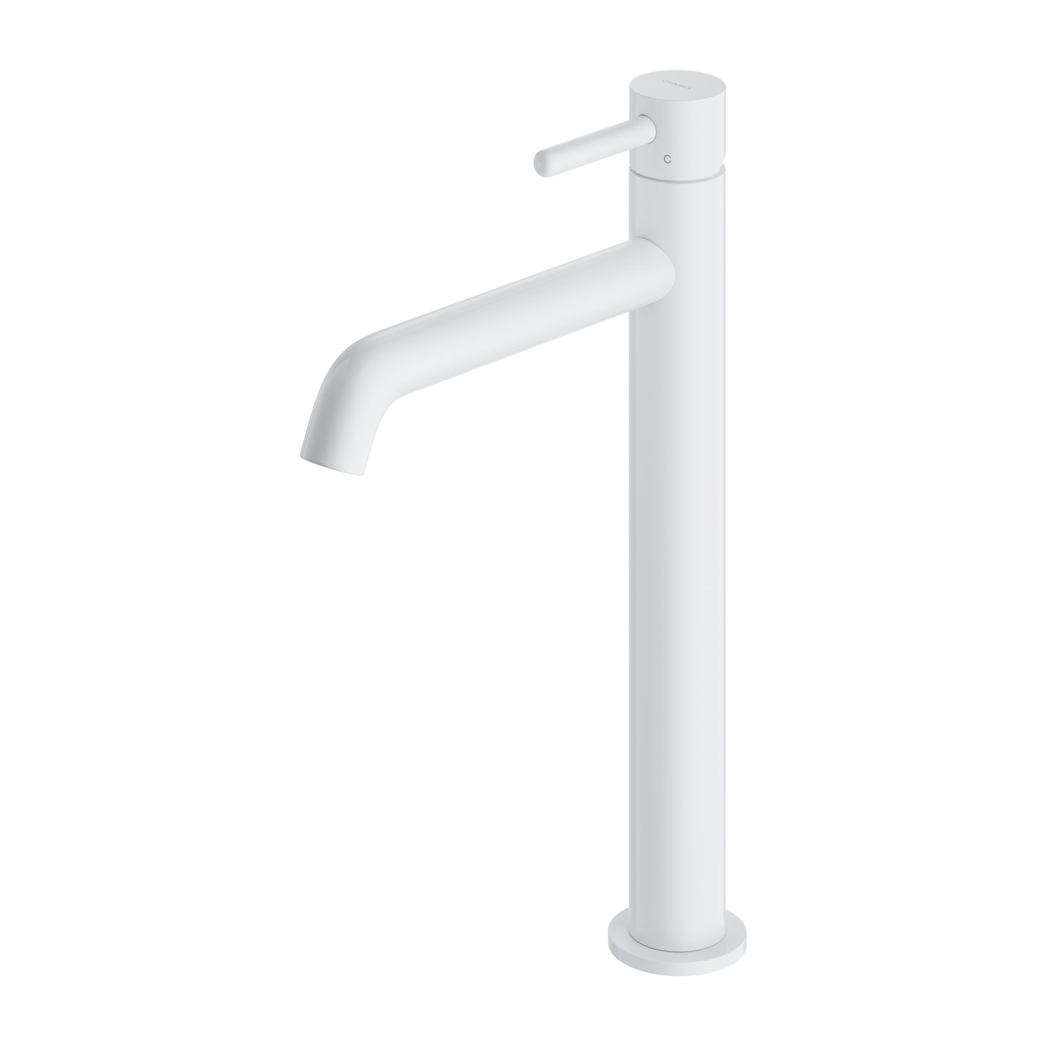 Omnires Y mitigeur de lavabo sur pied blanc Y1212WM