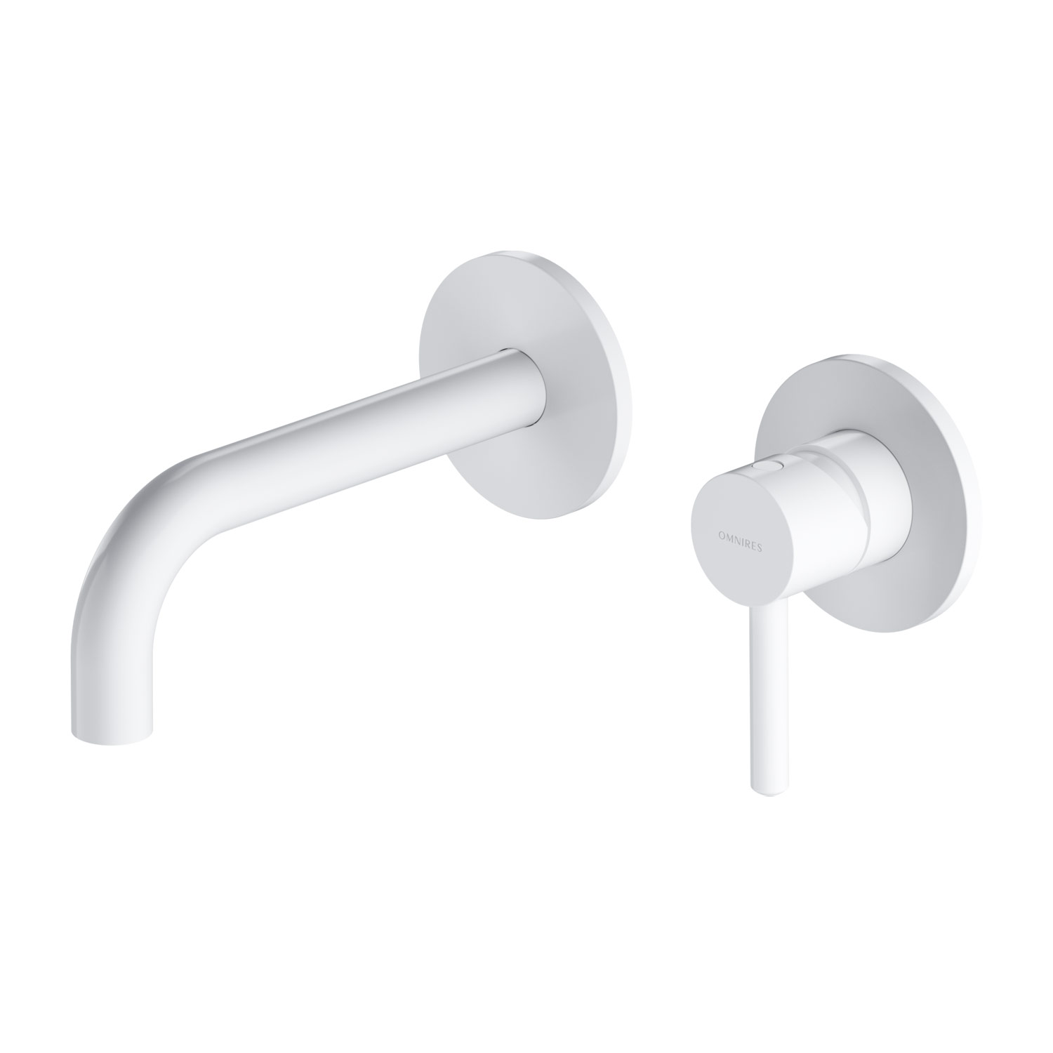 Omnires Y mitigeur de lavabo encastrée blanc Y1215HWM
