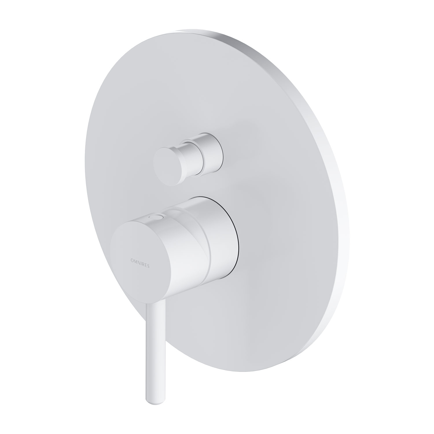 Omnires Y mitigeur bain-douche encastrée blanc Y1235WM