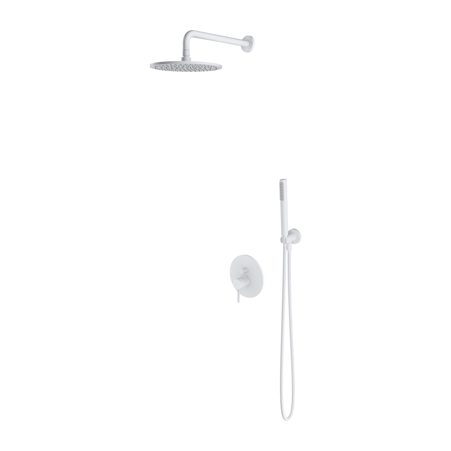 Omnires Y ensemble de douche encastré oui blanc SYSY35WM