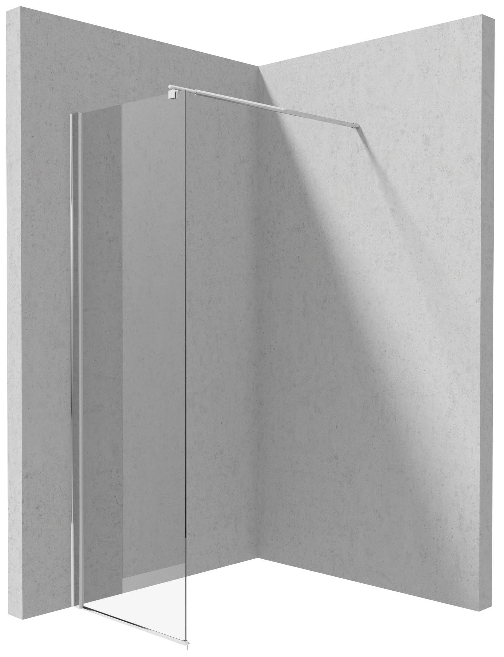 Deante Kerria Plus paroi de douche walk-in 50 cm chrome brillant/verre transparent KTS085P