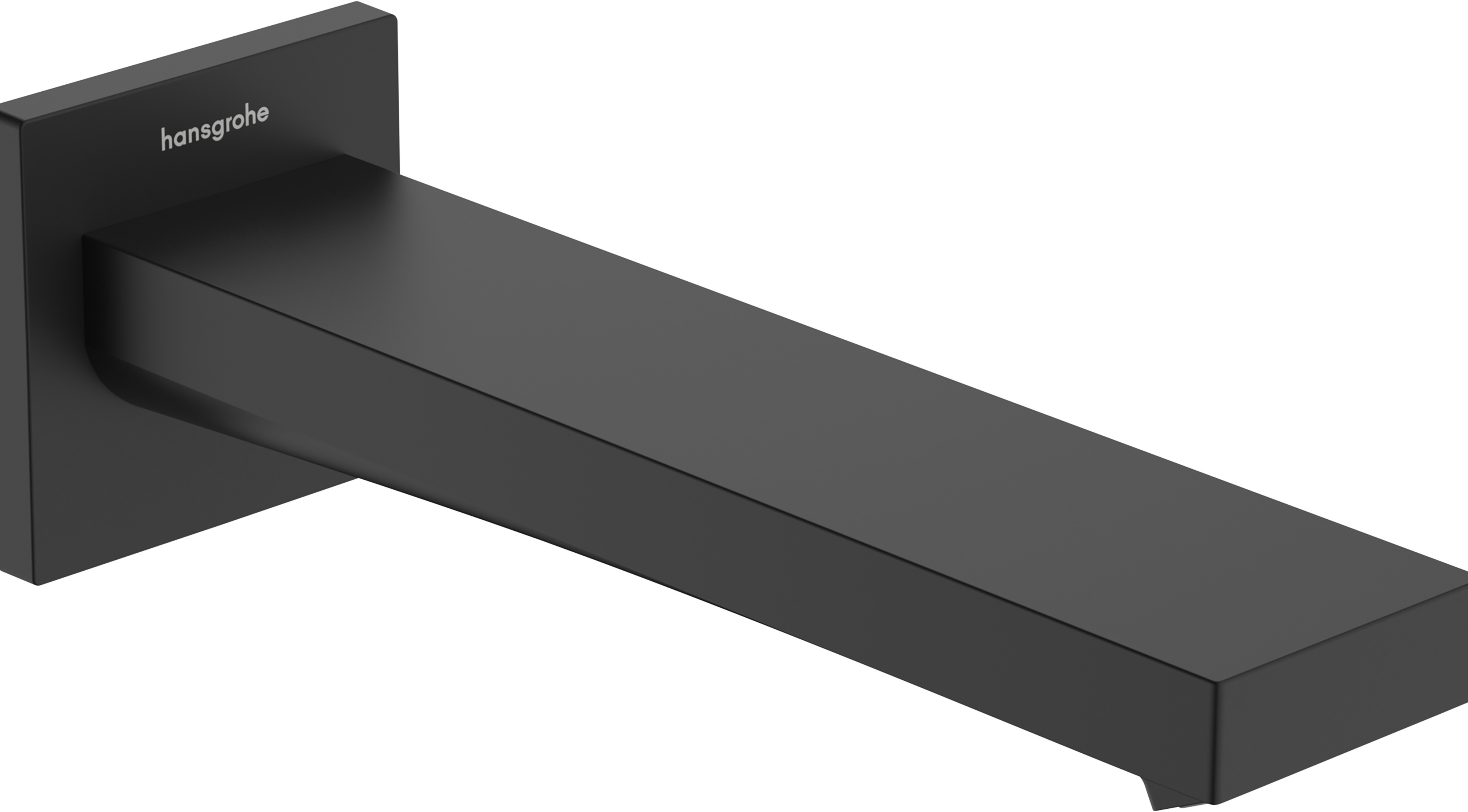 Hansgrohe Tecturis E bec pour mitigeur de baignoire noir 73410670