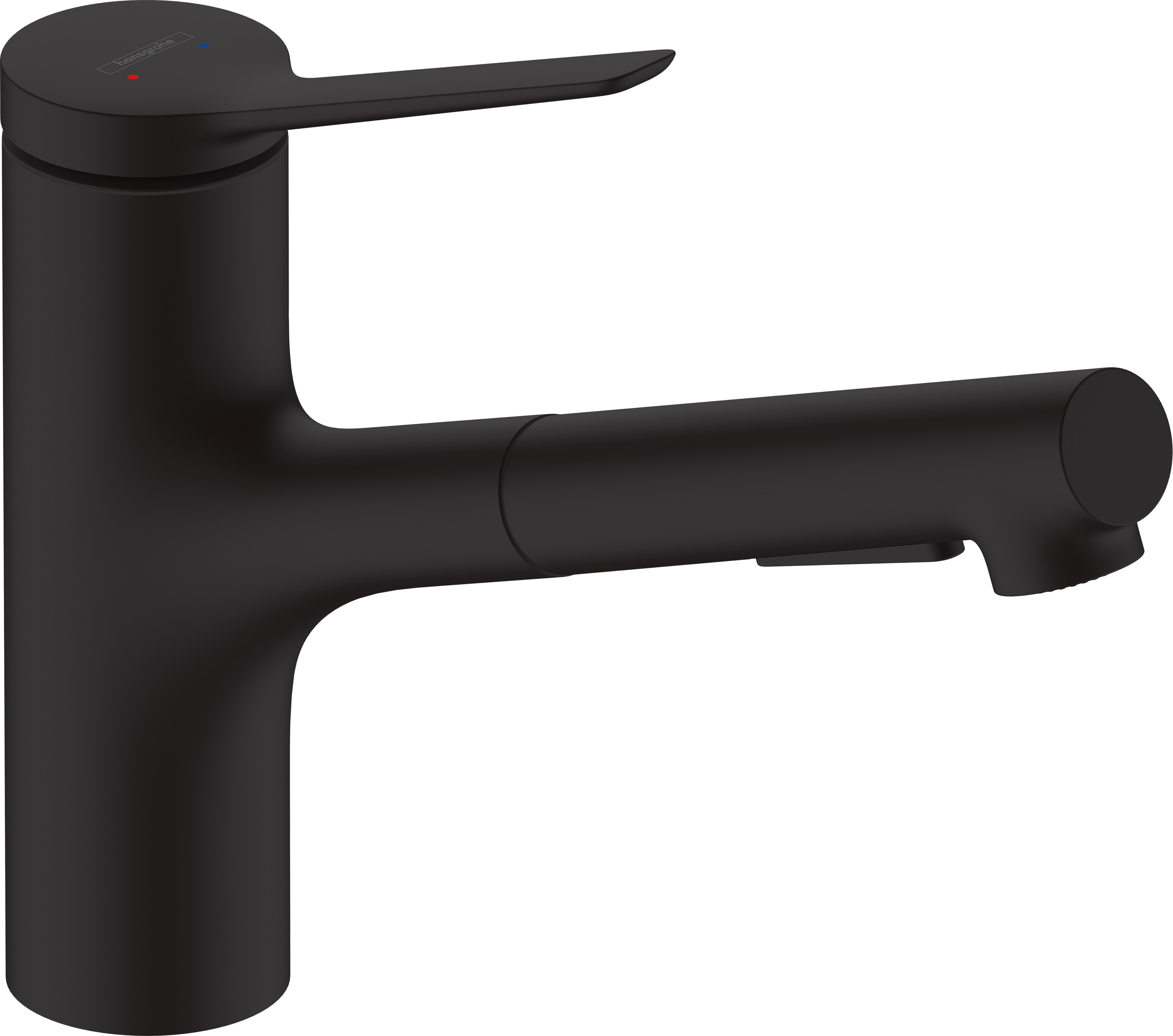 Hansgrohe Zesis M33 mitigeur de cuisine sur pied noir 74821670