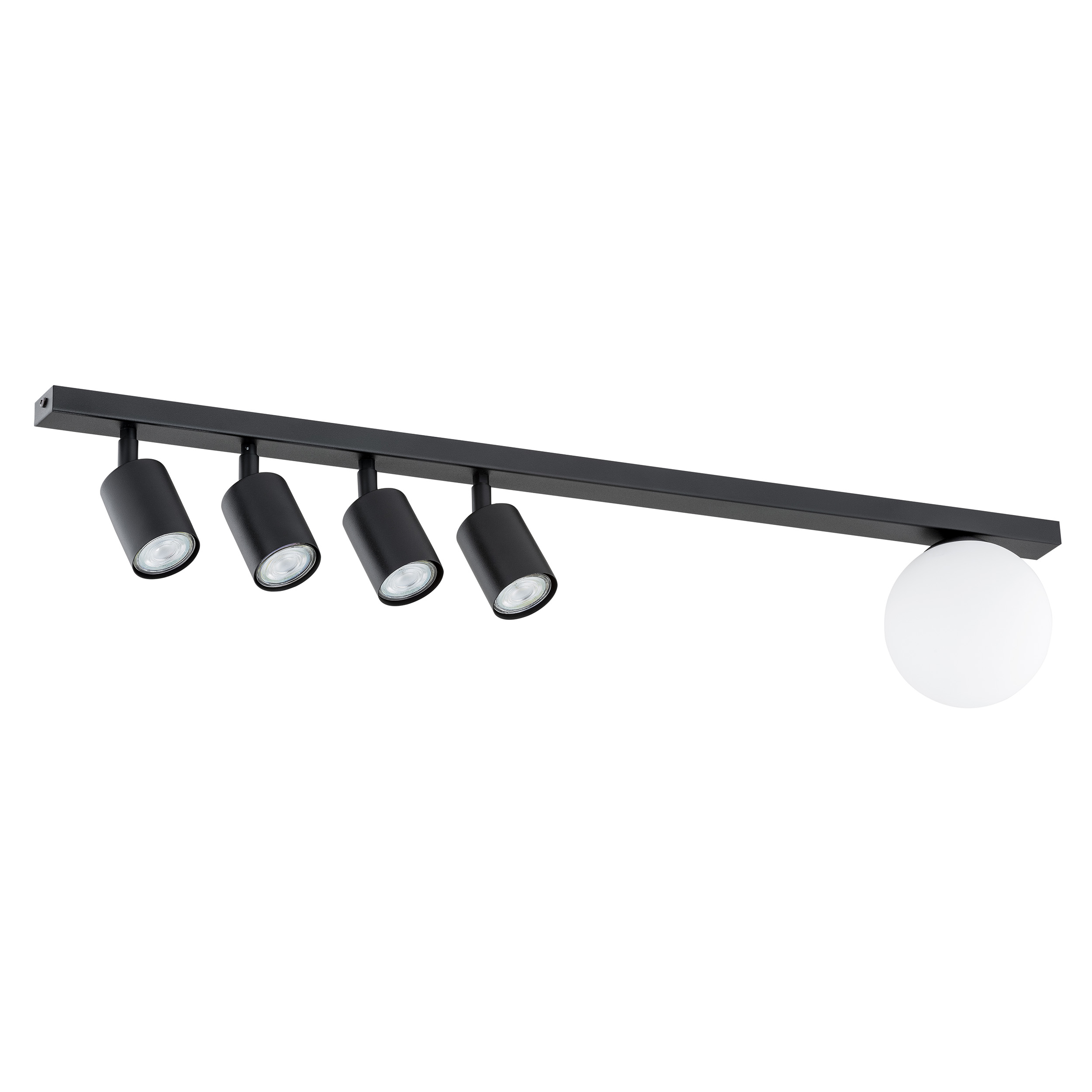 Emibig Baster plafonnier 5x8.1 W noir 1314/5