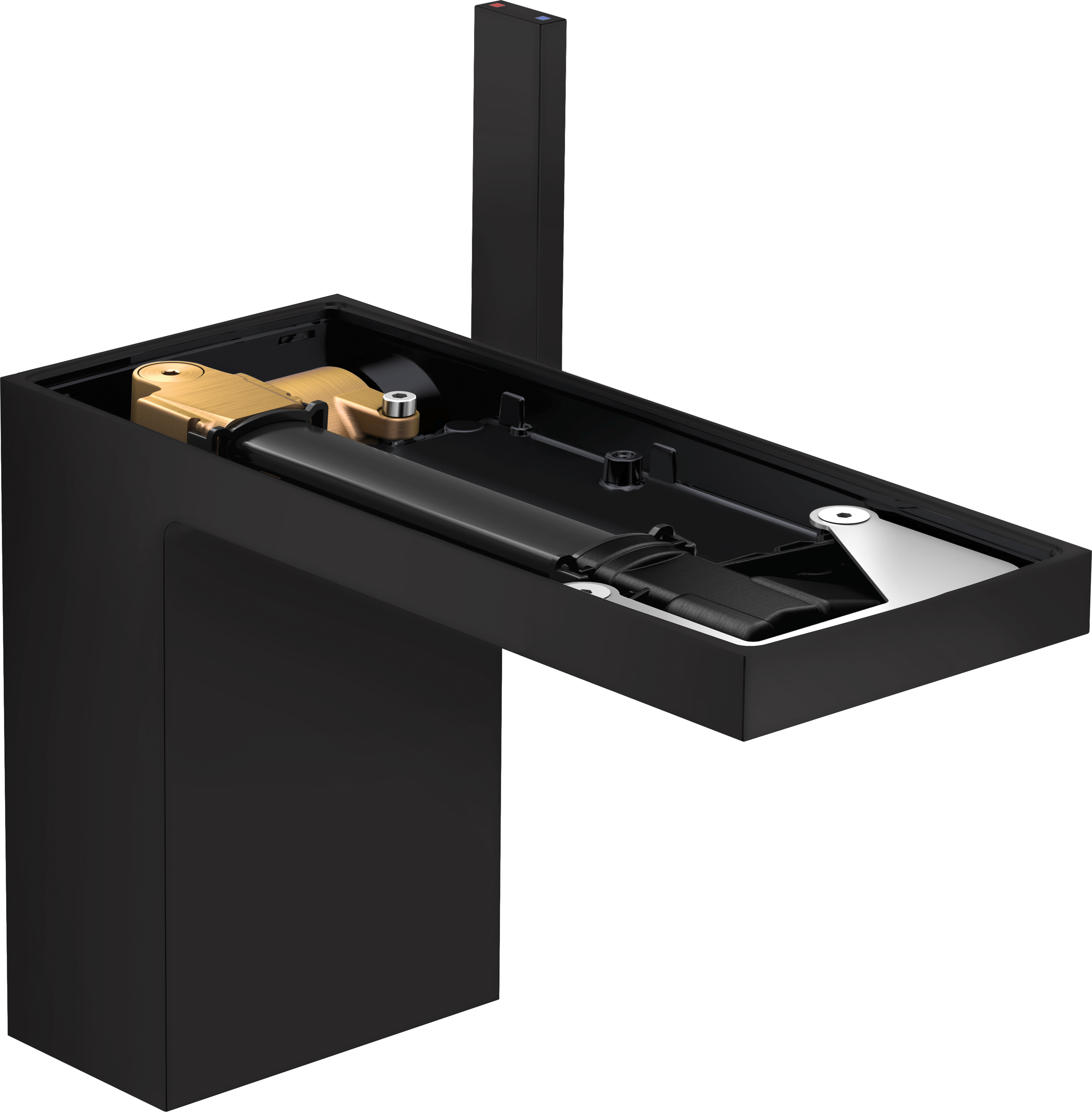 Axor MyEdition mitigeur de lavabo sur pied noir 47032670