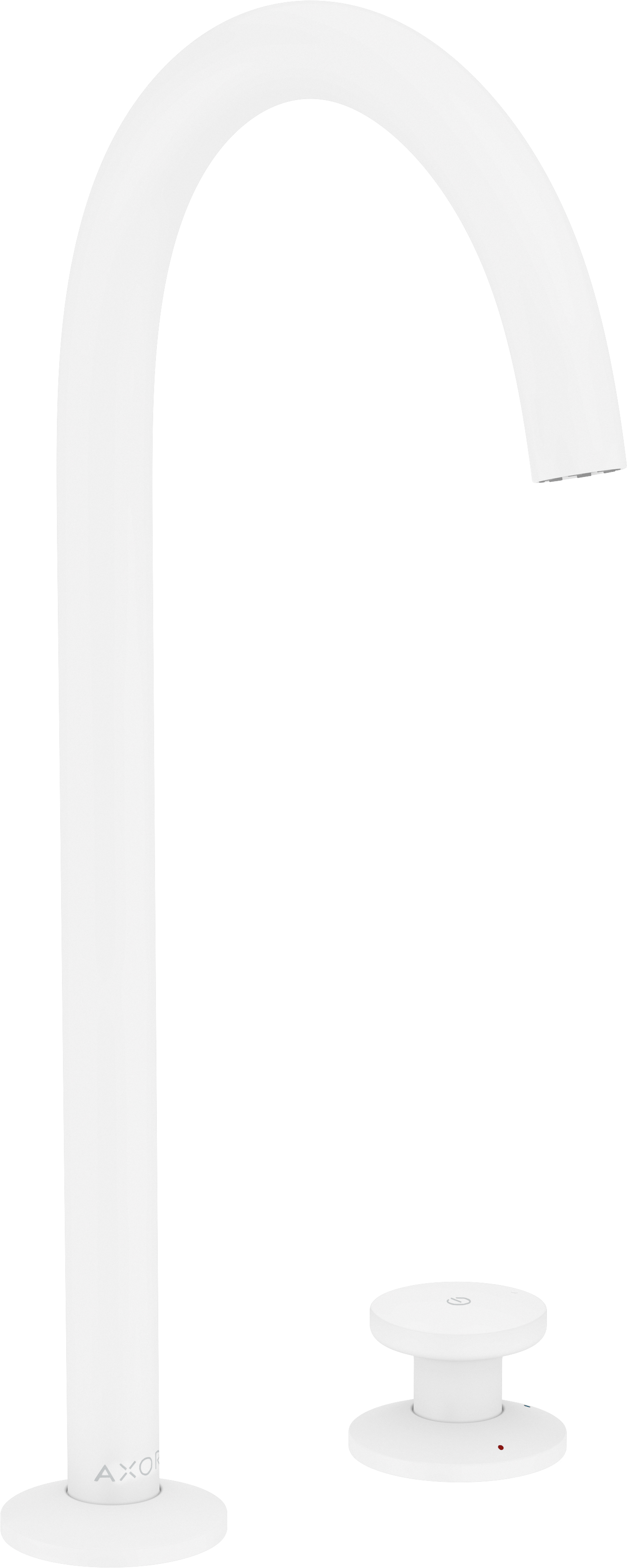 Axor One mitigeur de lavabo sur pied blanc 48060700