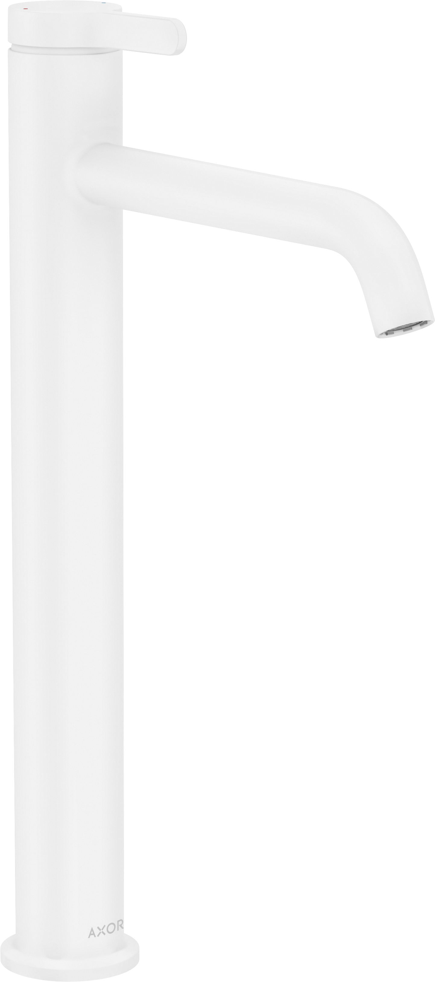 Axor One mitigeur de lavabo sur pied blanc 48002700