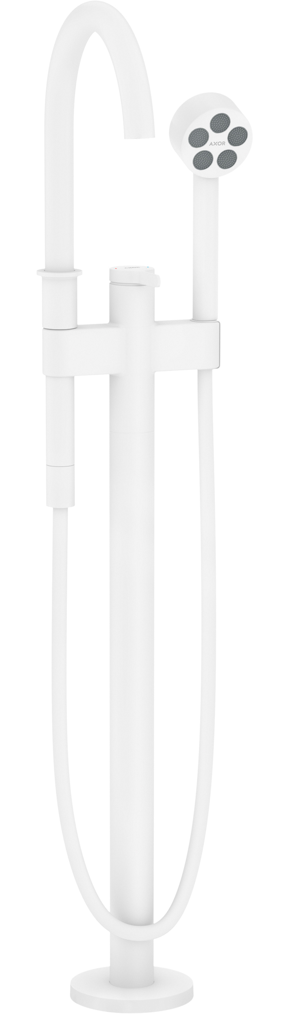 Axor One mitigeur bain-douche autoportante blanc 48440700
