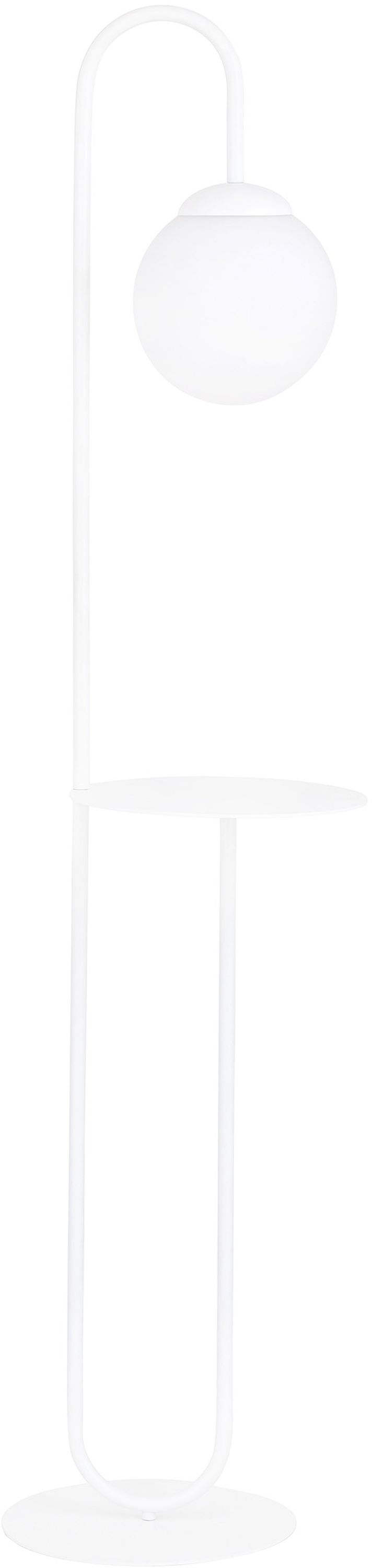 Emibig Bari lampadaire 1x15 W blanc 1236/LP1