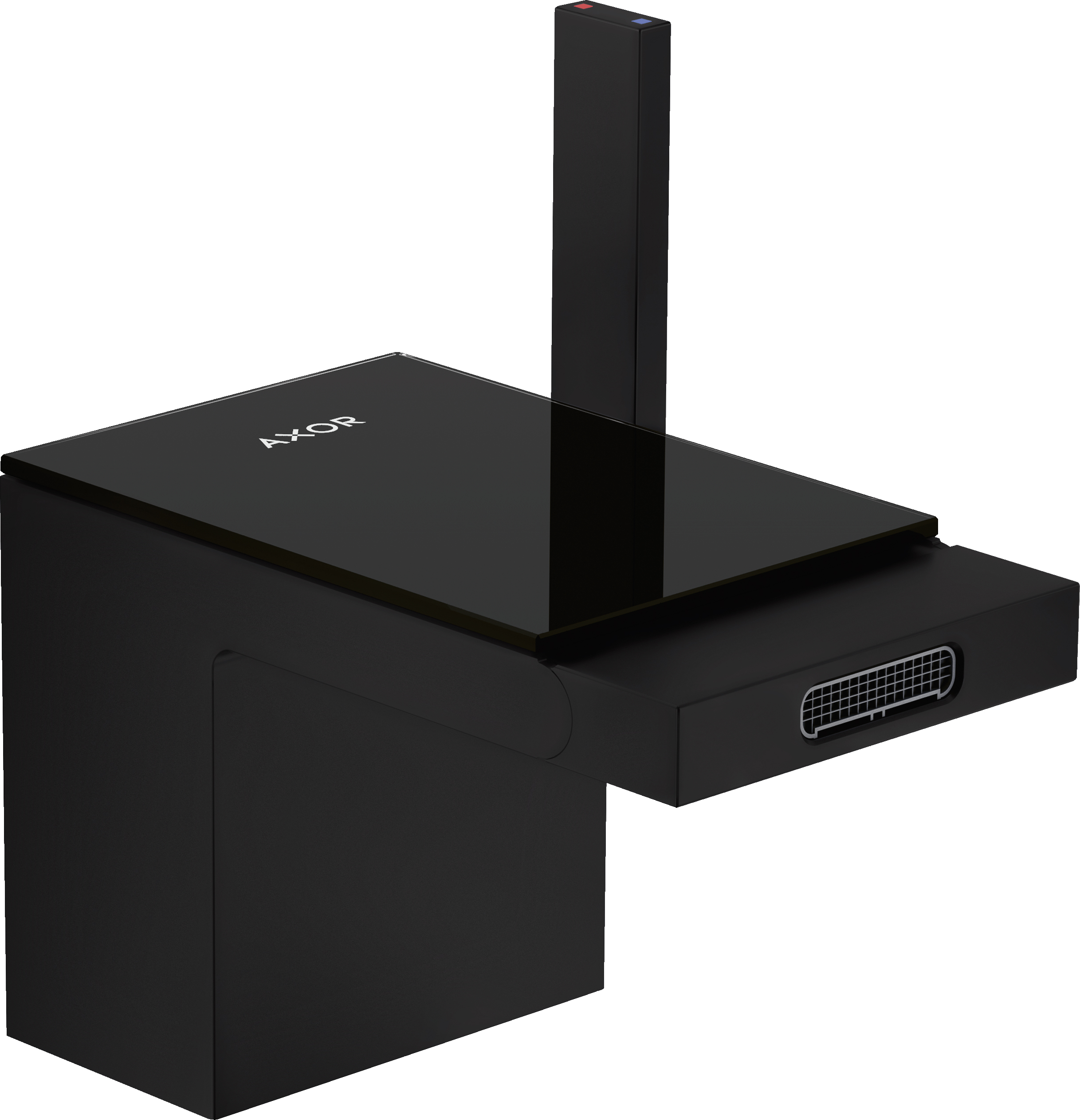 Axor MyEdition mitigeur de bidet sur pied noir 47210670