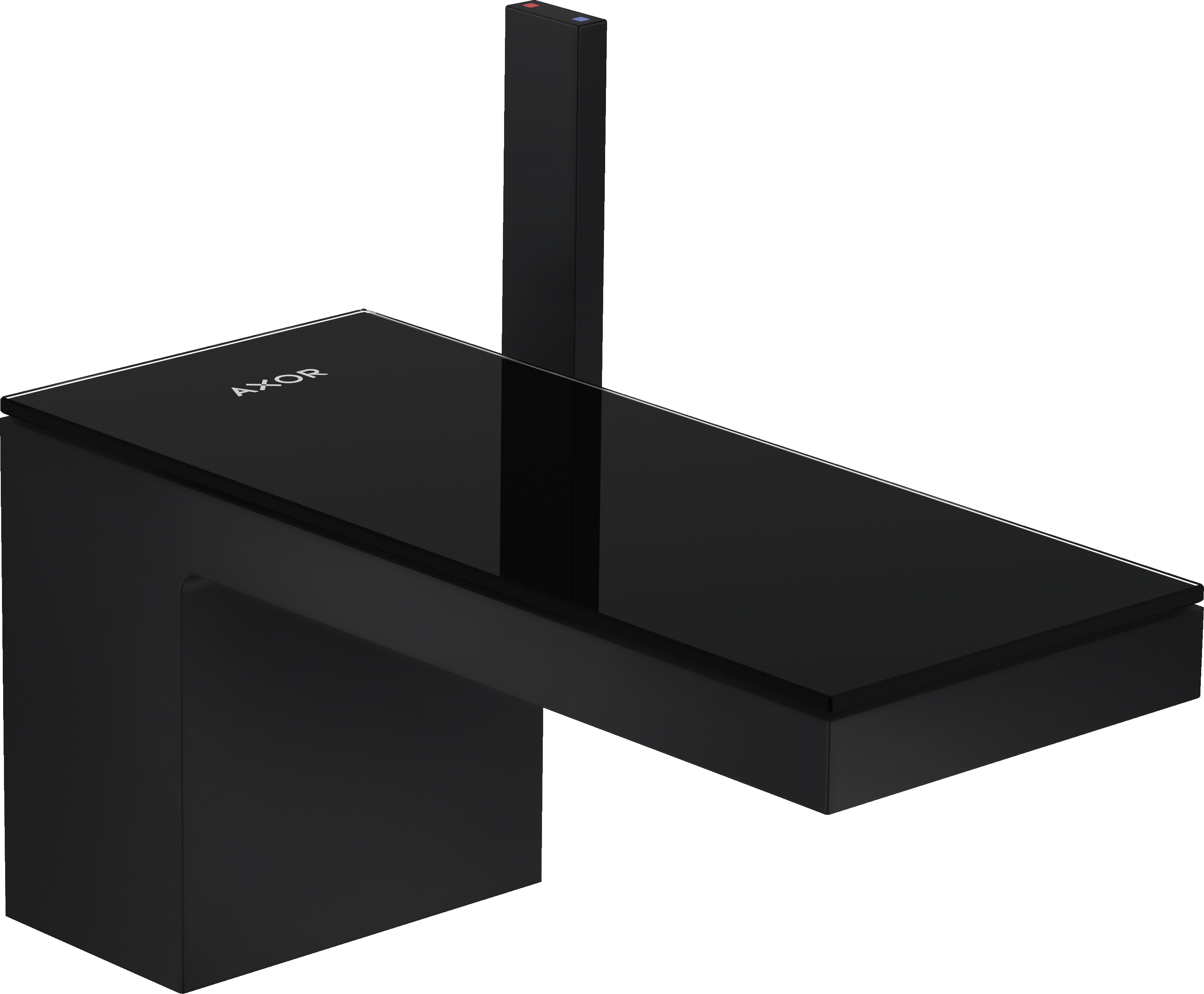 Axor MyEdition mitigeur de lavabo sur pied noir 47010670