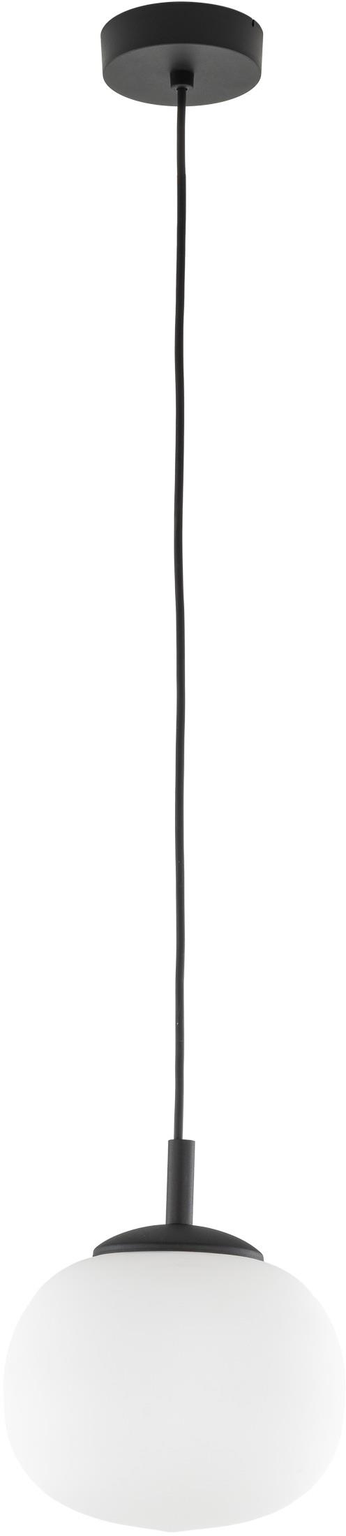 TK Lighting Vibe lampe suspendue 1x15 W blanc-noir 5824