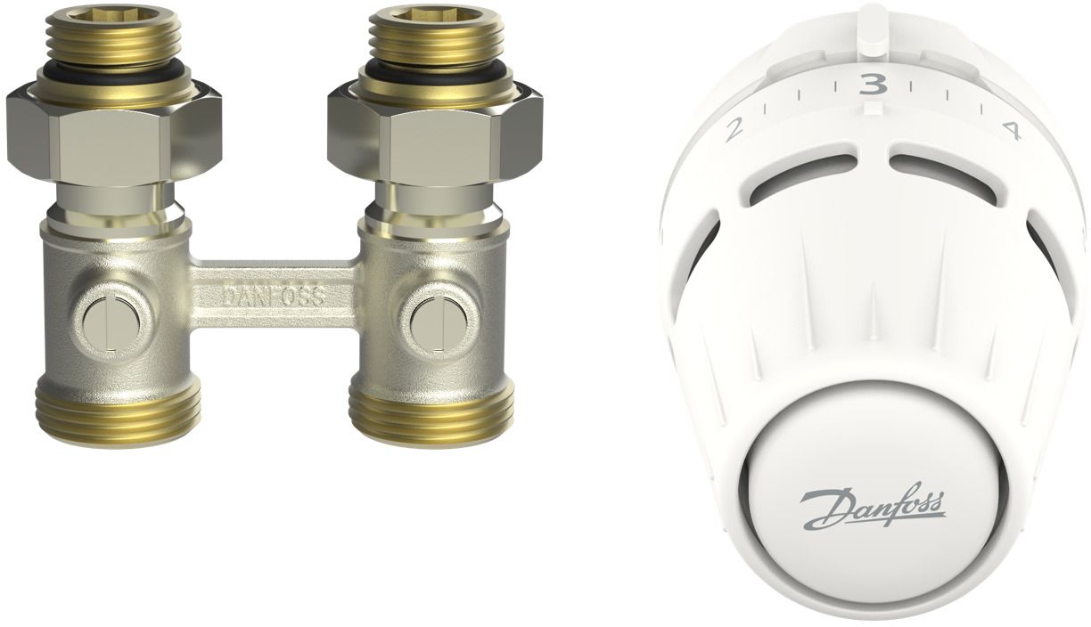 Danfoss kit de raccordement blanc 015G5308