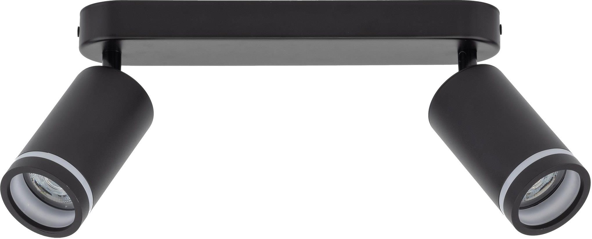 TK Lighting Jet plafonnier 2x10 W noir 6912