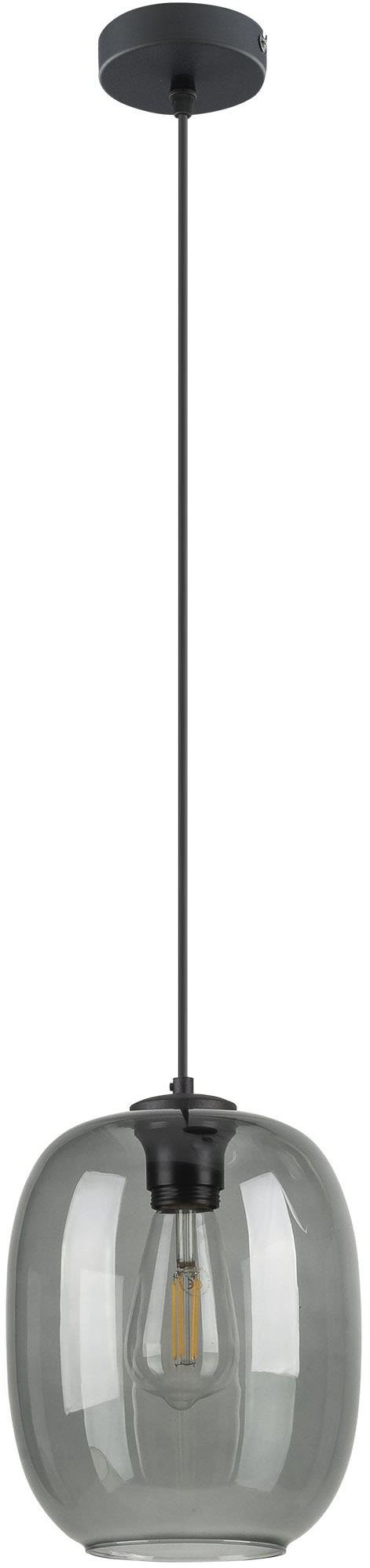 TK Lighting Elio lampe suspendue 1x15 W noir-graphite 5971