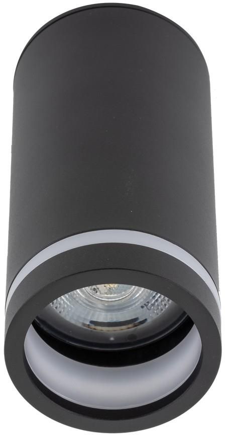 TK Lighting Jet plafonnier 1x10 W noir 6918