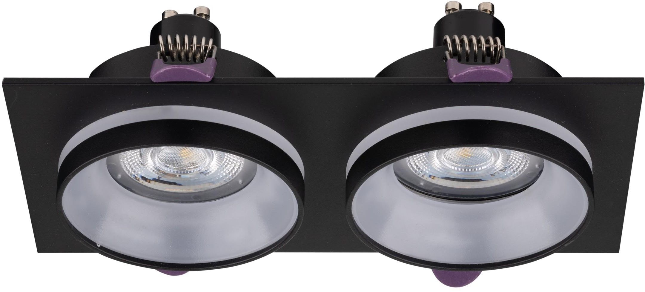 TK Lighting Jet spot encastré 2x10 W noir 6925