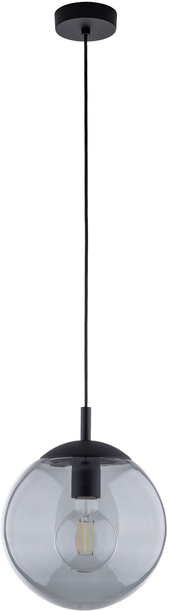 TK Lighting Esme lampe suspendue 1x15 W noir-graphite 5378