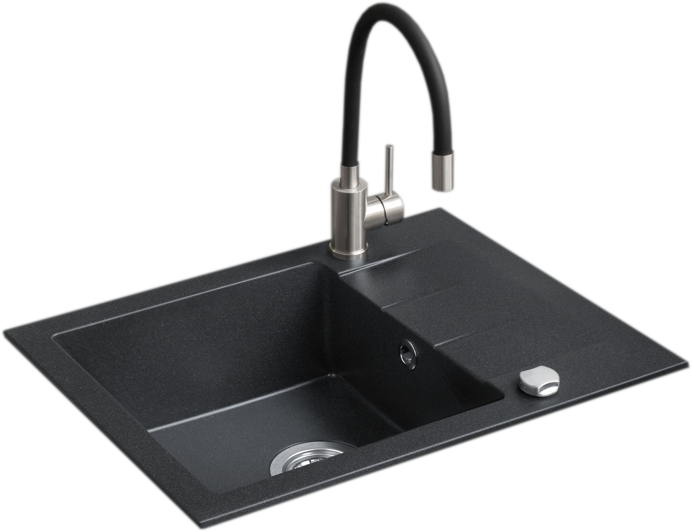 iceBerg Flex évier avec mitigeur onyx/noire ZZF1411ABFIX