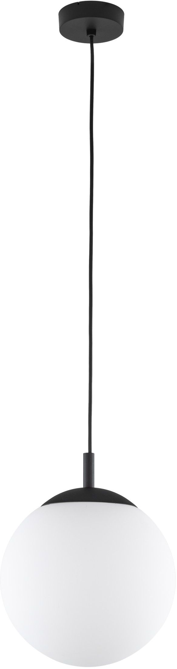 TK Lighting Esme lampe suspendue 1x15 W blanc-noir 5670