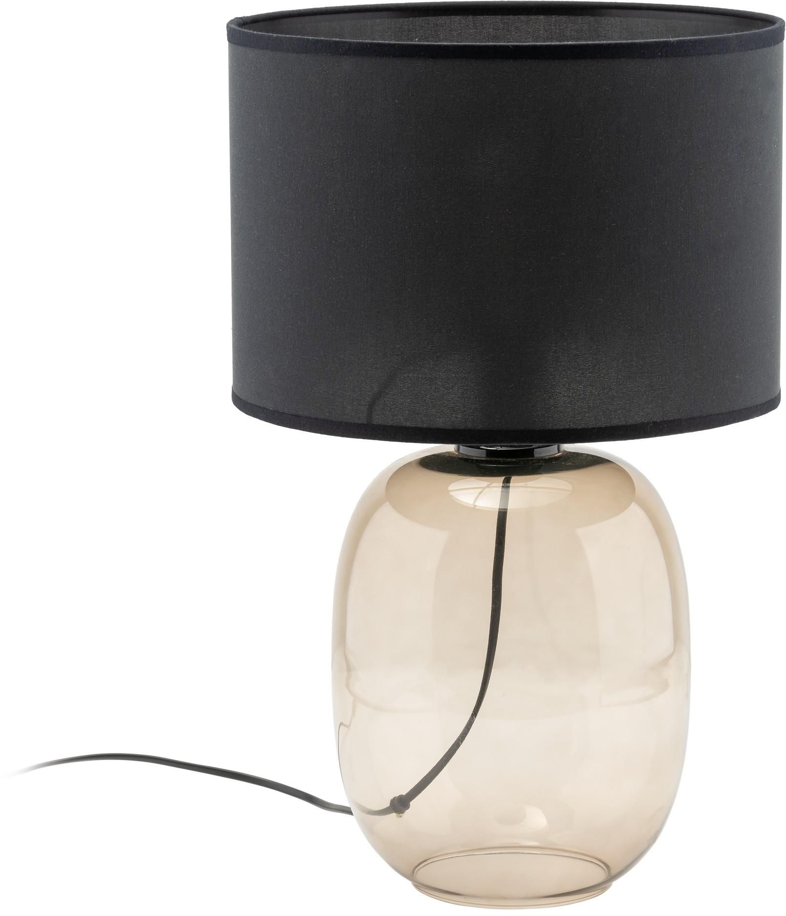 TK Lighting Melody lampe de table 1x15 W noir-ambré 5988