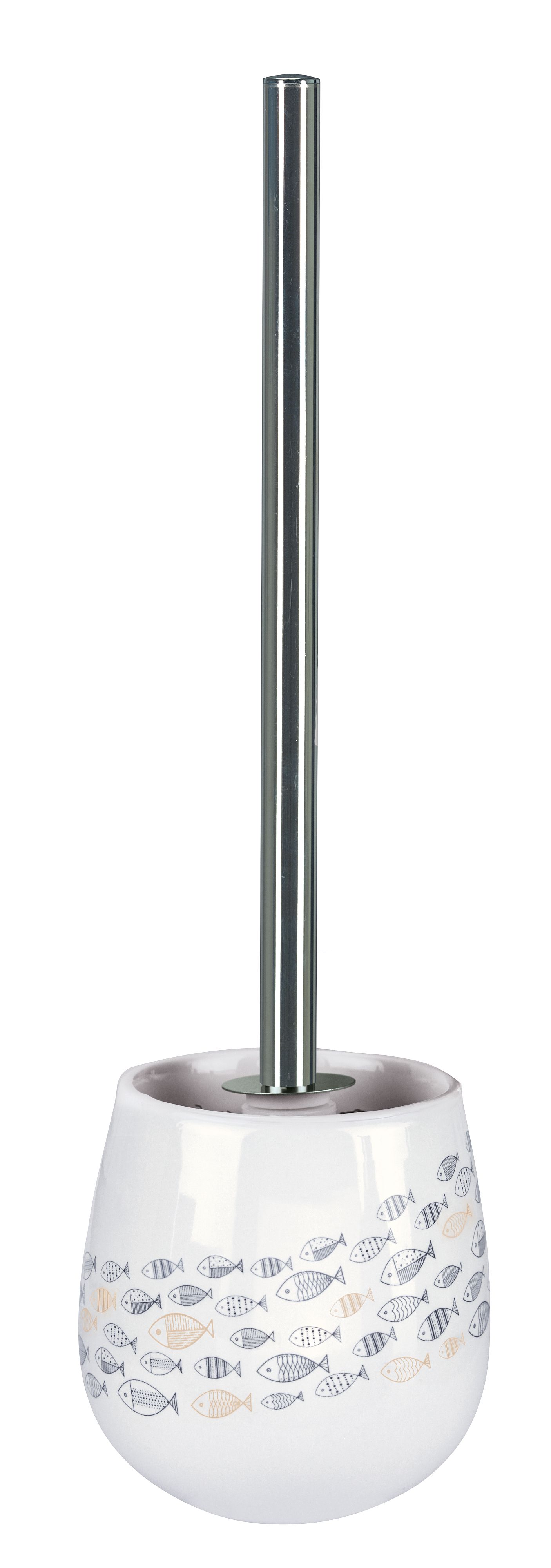 Kleine Wolke Sardinas brosse wc avec manche posé blanc 8674783856