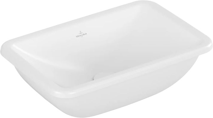 Villeroy & Boch Loop & Friends lavabo 45x28 cm rectangulaire sous plan blanc mat 4A5600RW