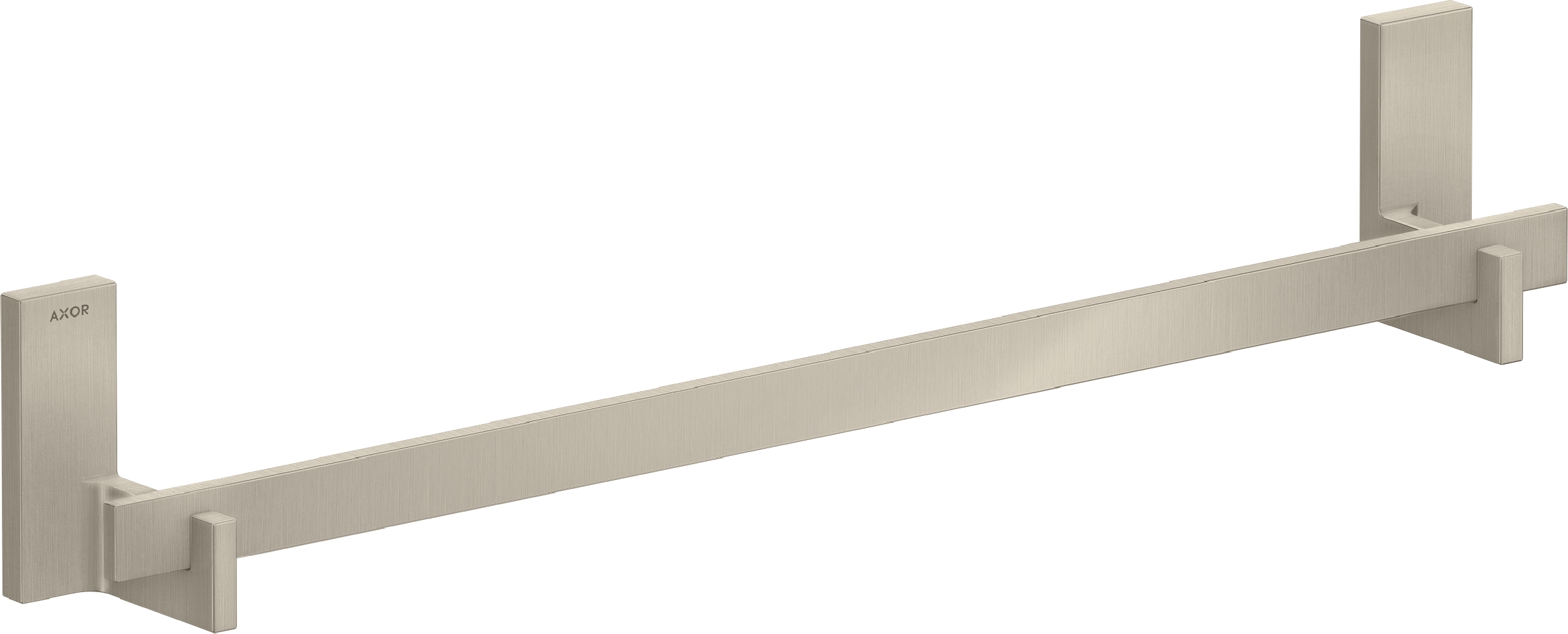 Axor Universal Rectangular barre porte-serviette nickel 42661820