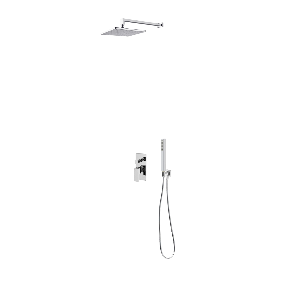 Set mitigeur bain-douche Oltens Gota 34101100, douche à effet de pluie Oltens Atran 37005100, 39401100, 39303100, 37103100, 37200100