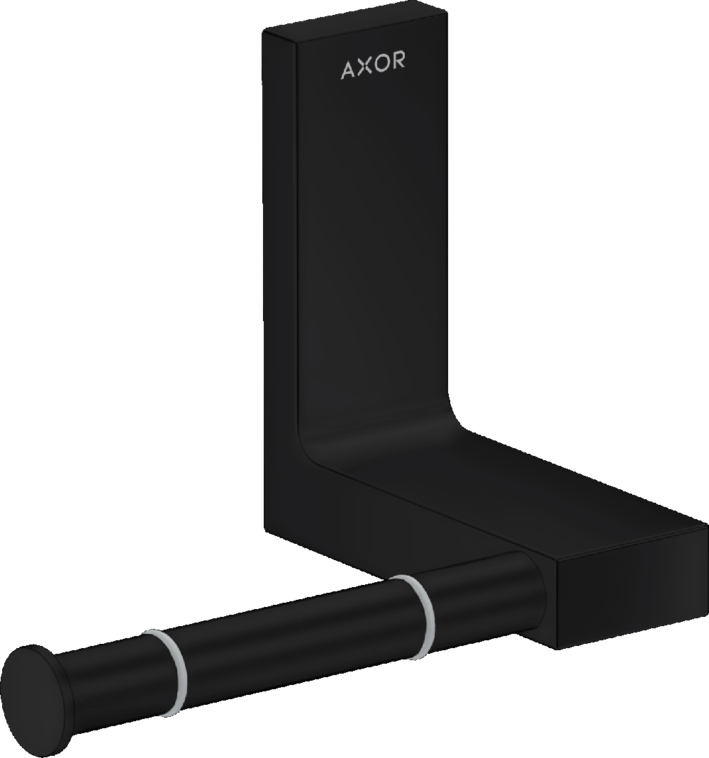 Axor Universal Rectangular porte-papier toilette noir 42656670