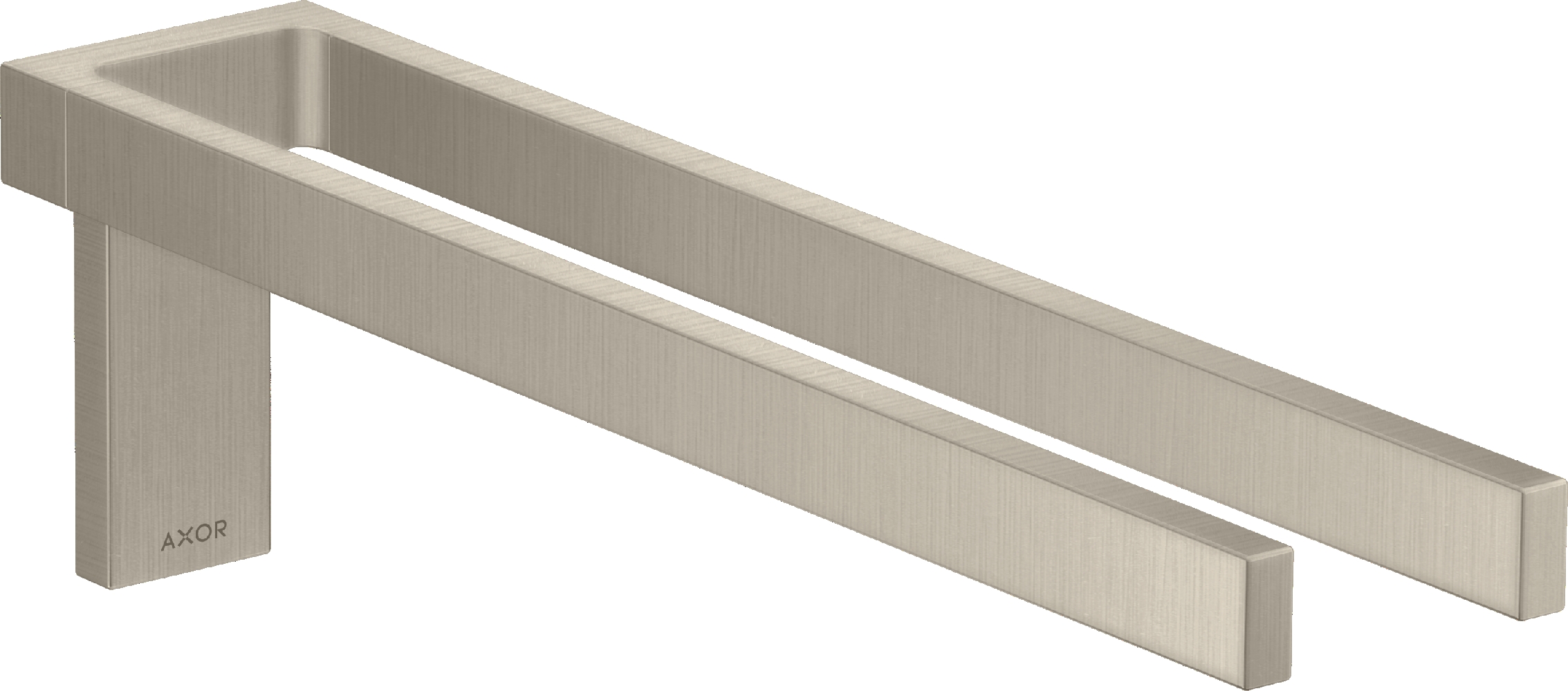 Axor Universal Rectangular porte-serviettes nickel 42622820