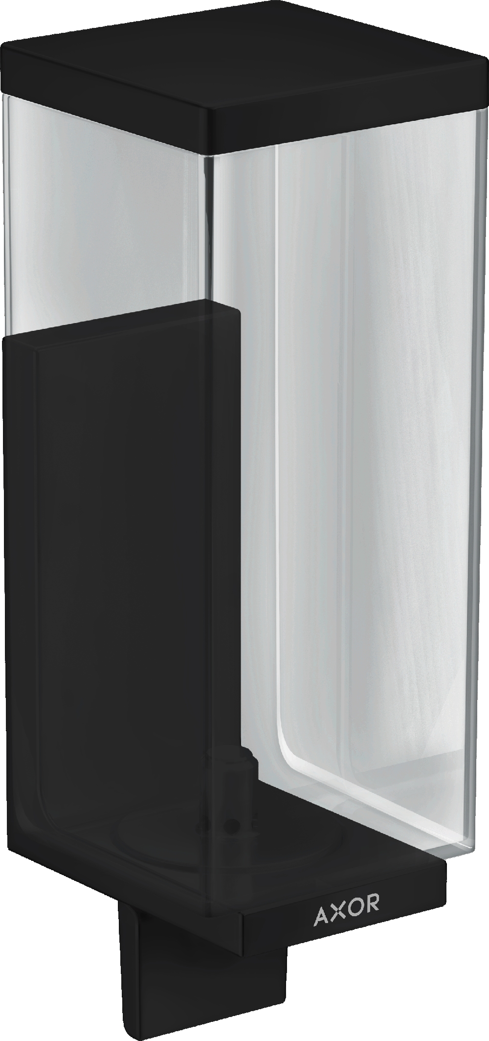 Axor Universal Rectangular distributeur de savon 600 ml noir 42610670