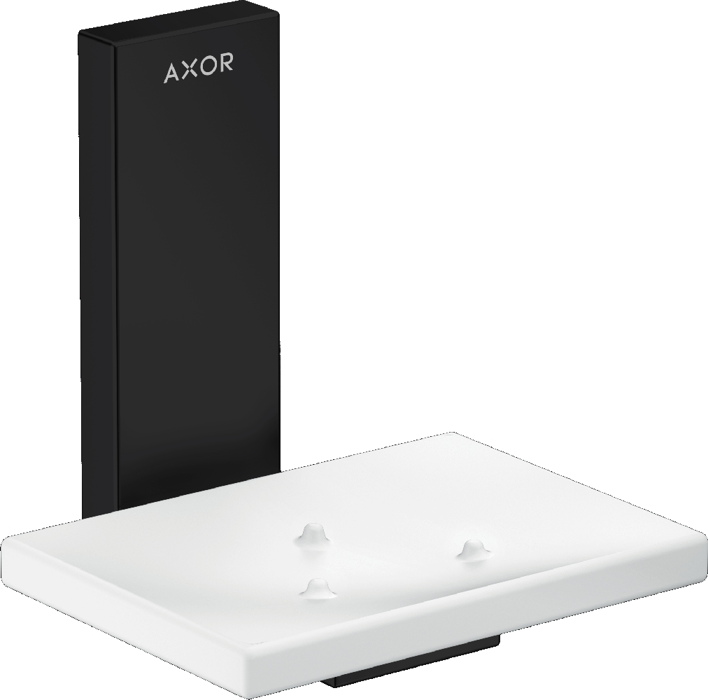 Axor Universal Rectangular porte-savon mural noir 42605670