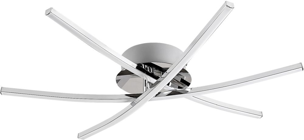 Rabalux Cyclone plafonnier 1x21 W noir-chrome 4606