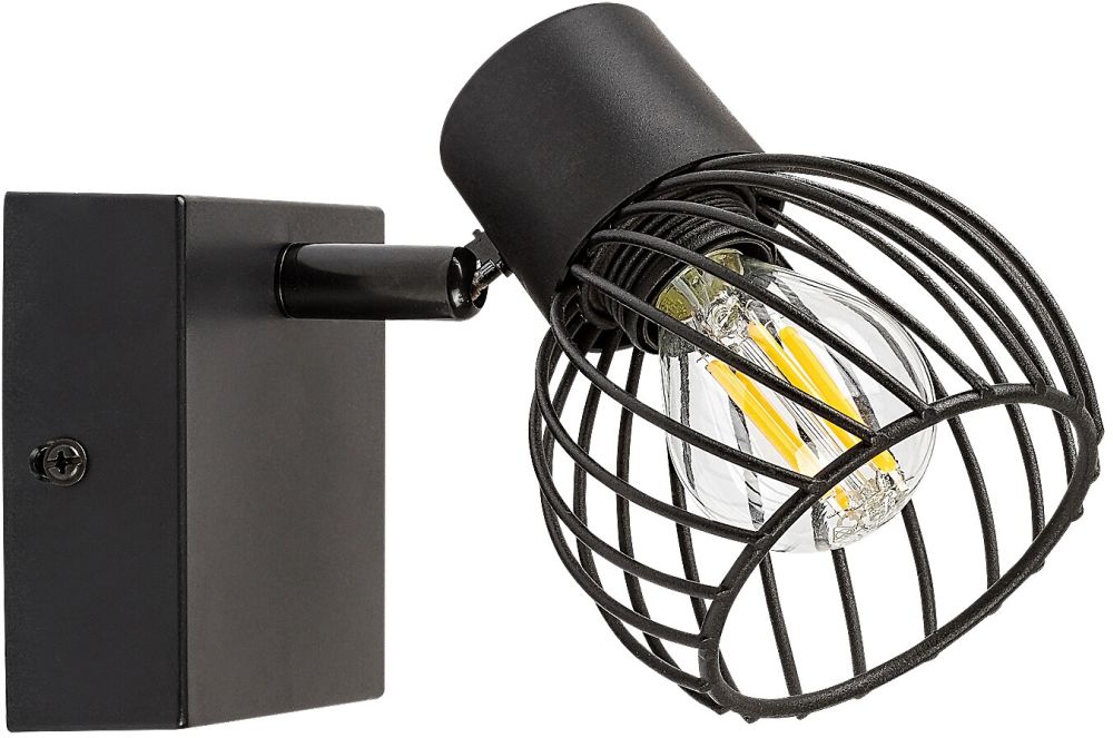 Rabalux Aberama applique murale 1x10 W noir 73001
