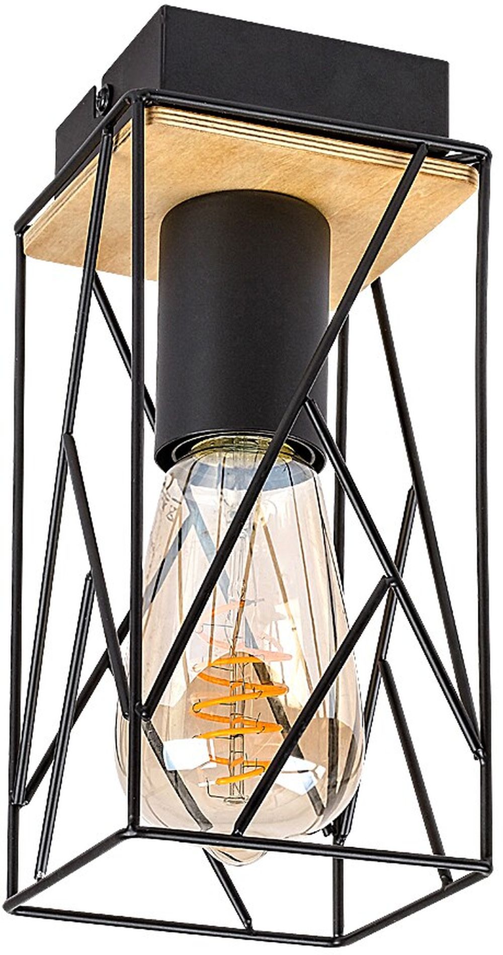 Rabalux Boire plafonnier 1x40 W noir 71021