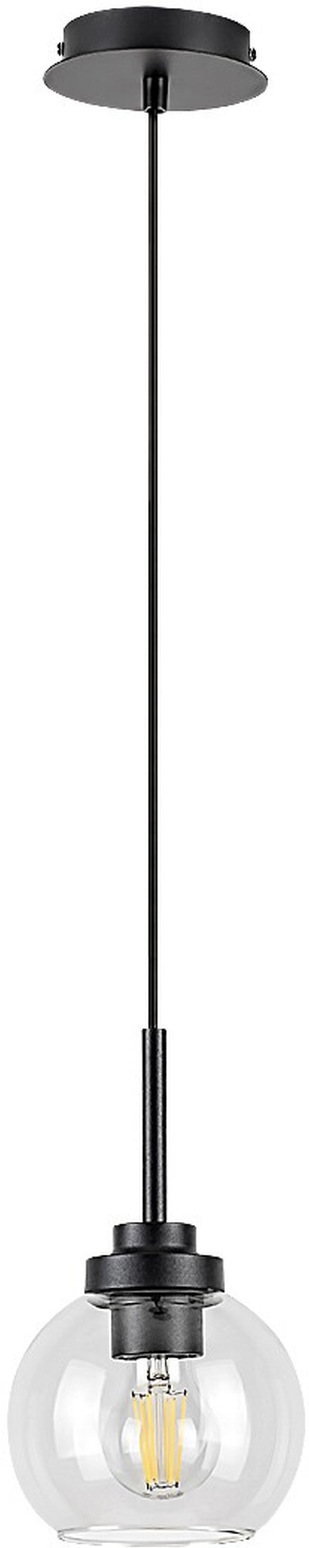 Rabalux Tirina lampe suspendue 1x15 W noir 75006